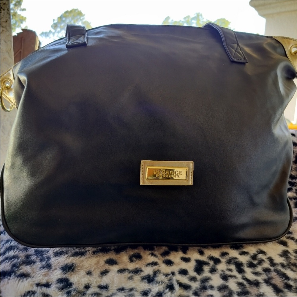 Versace  perfums  Black tote Bag - Picture 5 of 15